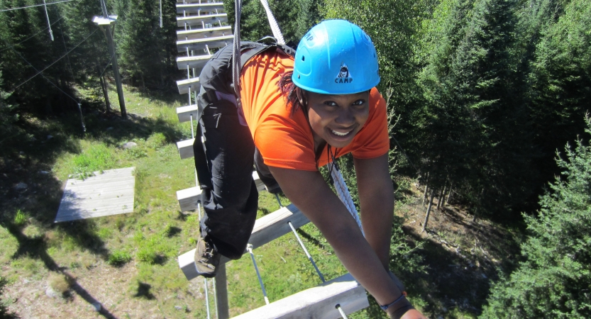 boundary waters ropes course